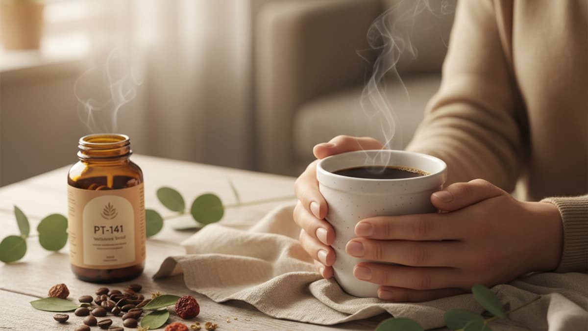 PT-141 with Coffee Safety — Effects & Interaction Risk