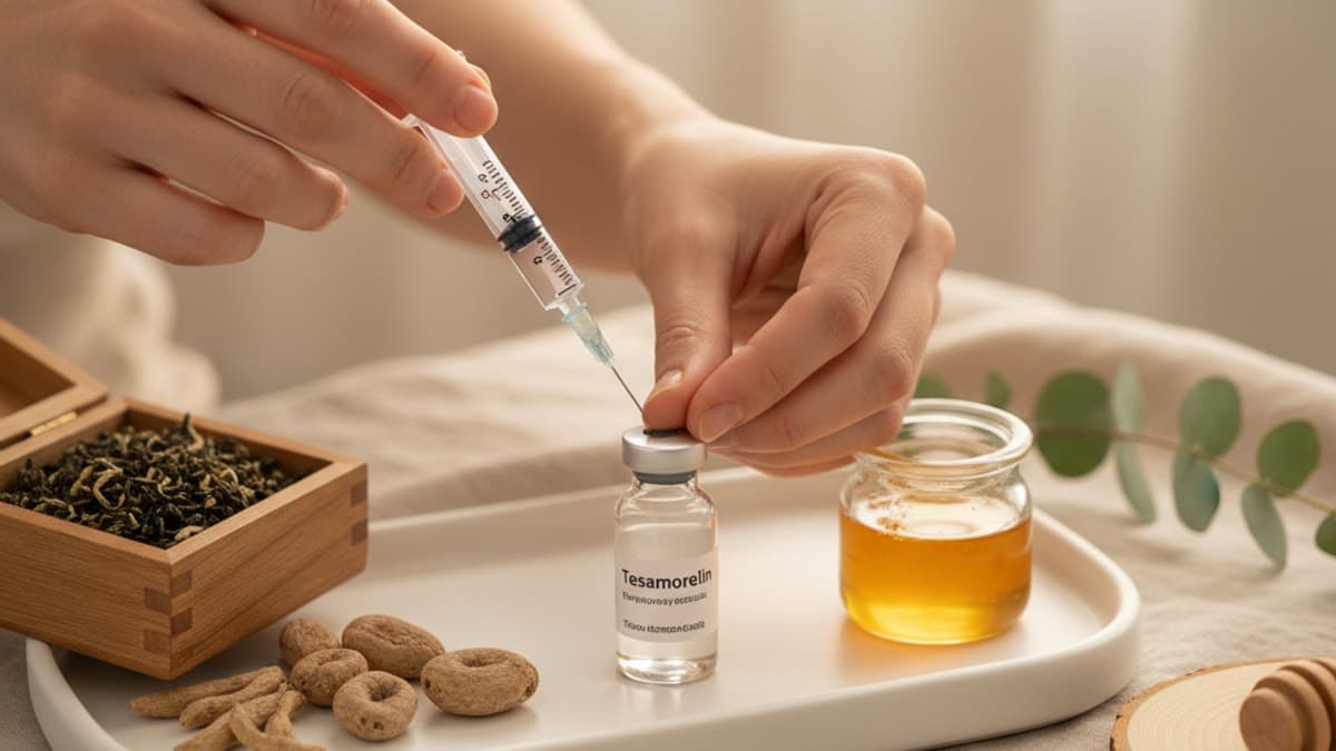 How to Draw Tesamorelin from Vial — Sterile Technique Guide