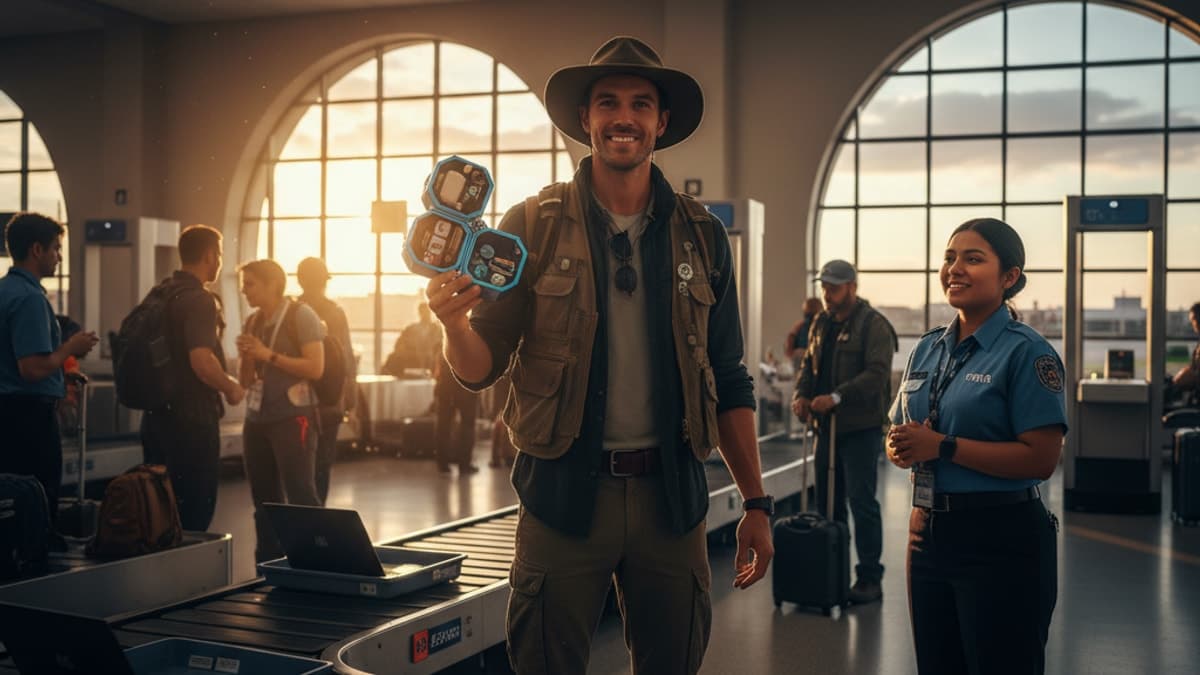 Travel with Wolverine Stack Airplane TSA — Real Peptides
