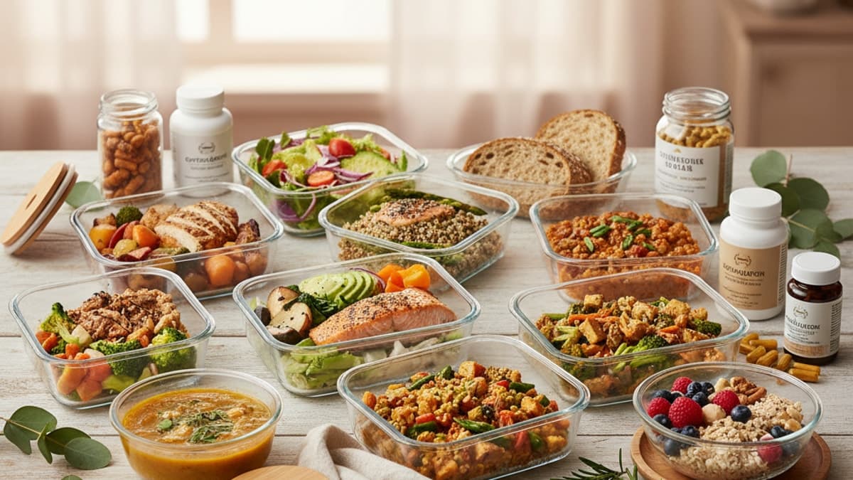 Orforglipron Meal Plan 7 Day Menu — Real Peptides