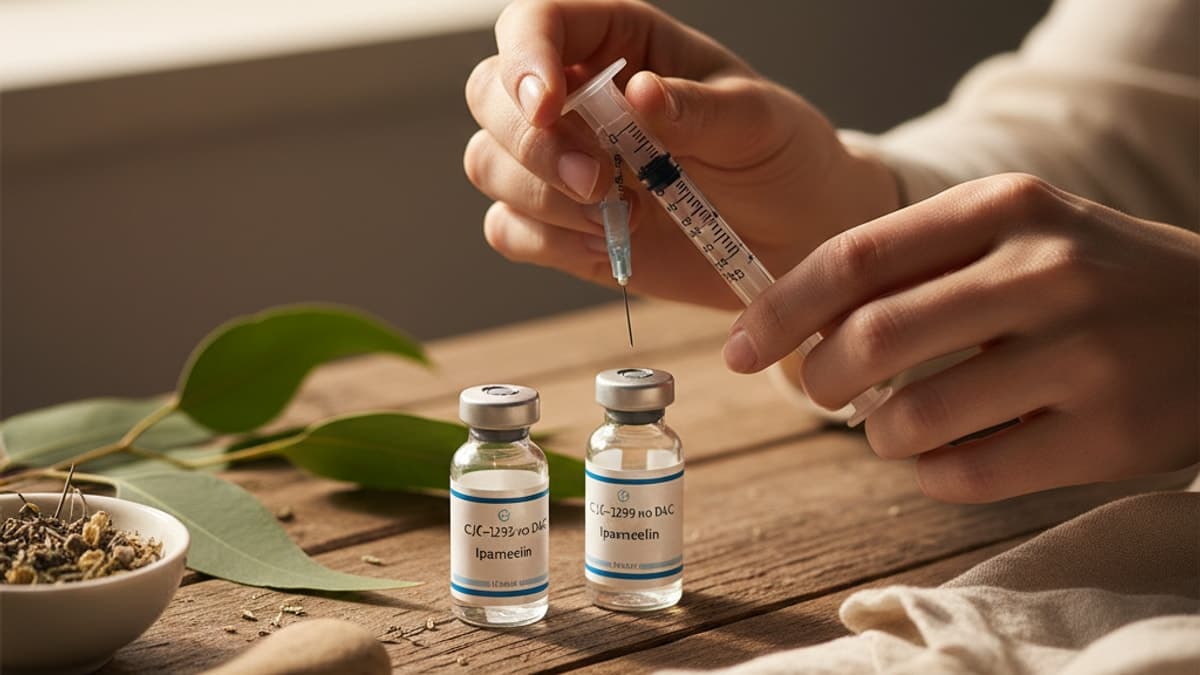 How to Draw CJC-1295 No DAC & Ipamorelin From Vial Safely