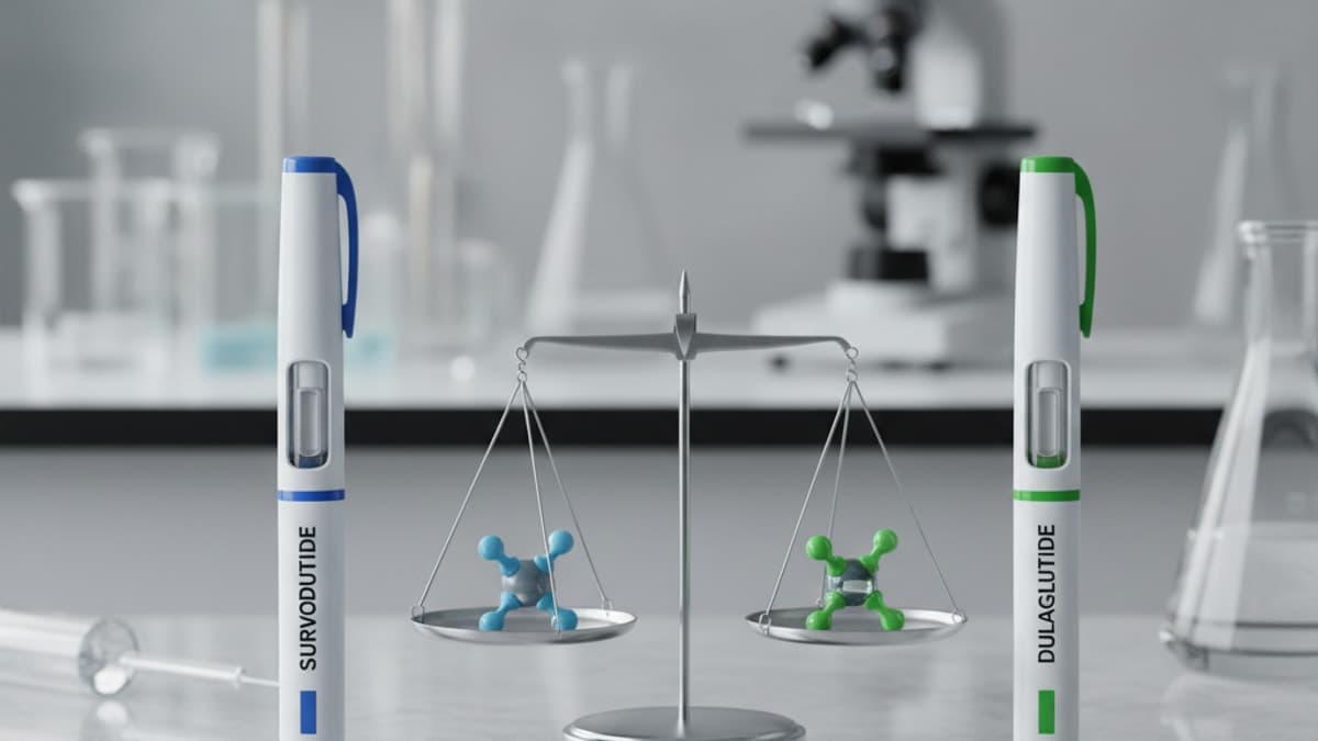 Survodutide vs Dulaglutide Comparison — Real Peptides