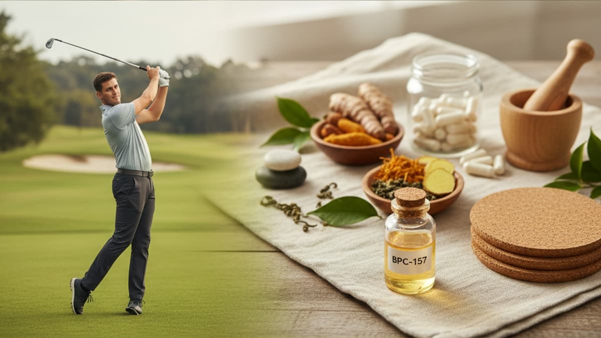 BPC-157 for Golf Elbow Research — Mechanism & Evidence