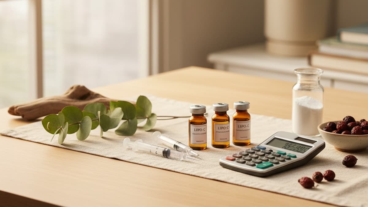 Calculate LIPO-C Dosage Reconstitution Math — Real Peptides
