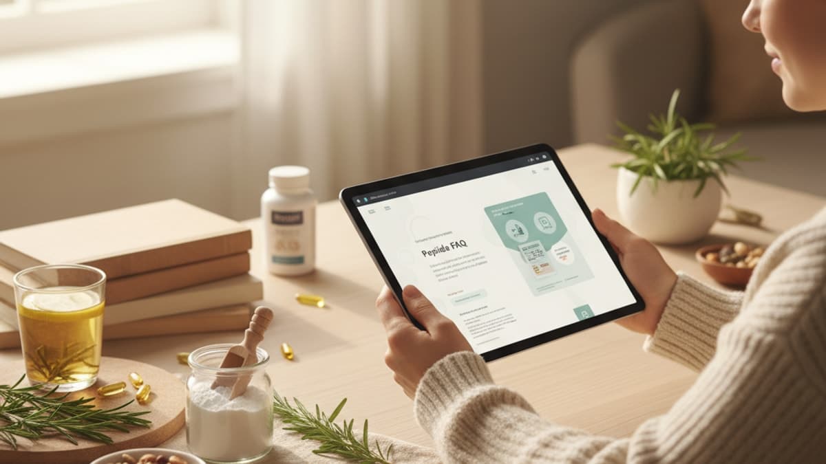 Peptide FAQ Newbies 50 Questions Answered — Real Peptides