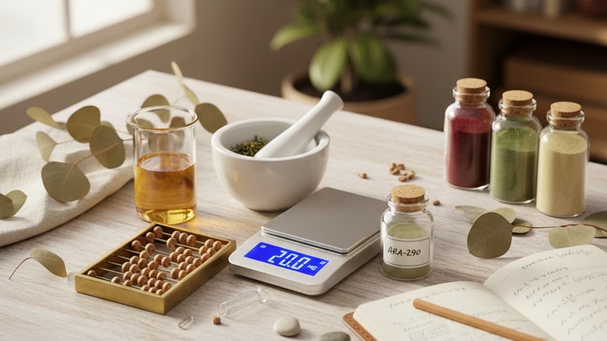 Calculate ARA-290 Dosage Reconstitution Math — Precision