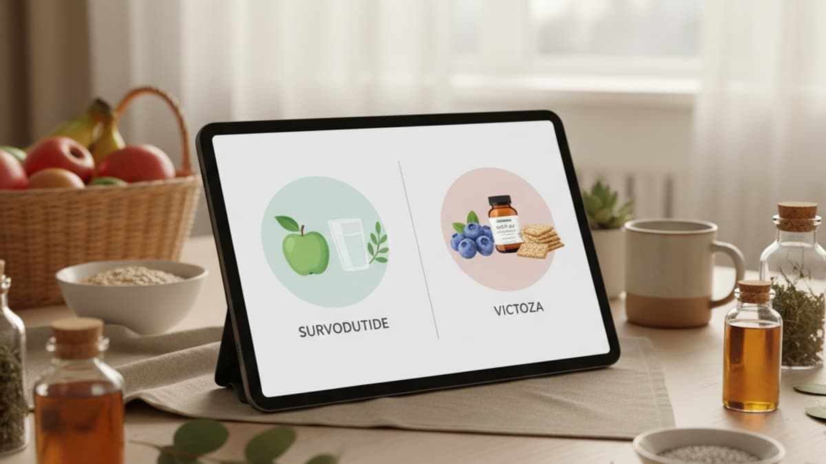 Survodutide vs Victoza Comparison — Real-World Insights