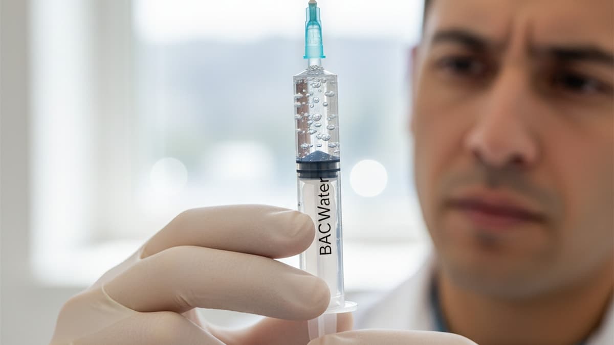 BAC Water Air Bubbles in Syringe — Safe or Dangerous?