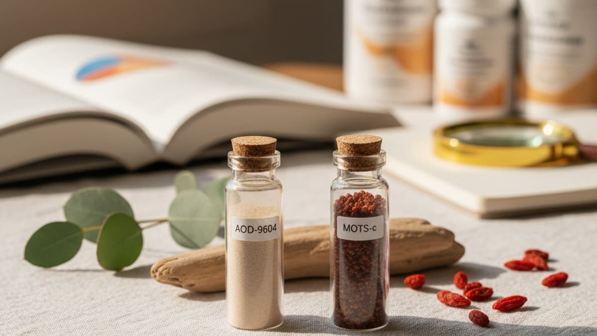 AOD-9604 vs MOTS-c: Which Peptide Wins? | Real Peptides