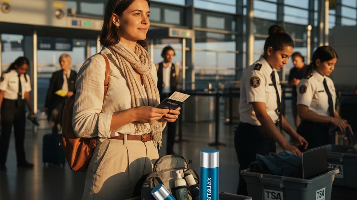 Travel with Cartalax Airplane TSA — Peptide Transport Rules