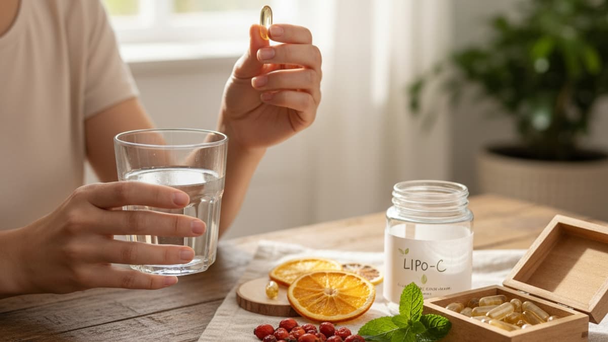 Best Time Take LIPO-C Morning Night — Timing Guide