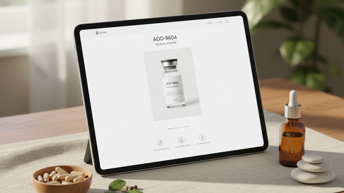 Where to Buy AOD-9604 Safely Online — Quality Standards