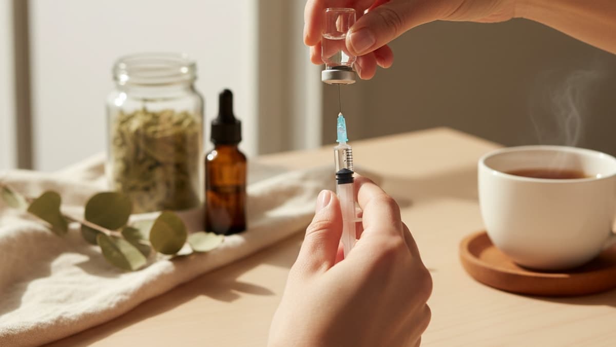 How to Draw Sermorelin from Vial — Safe Reconstitution