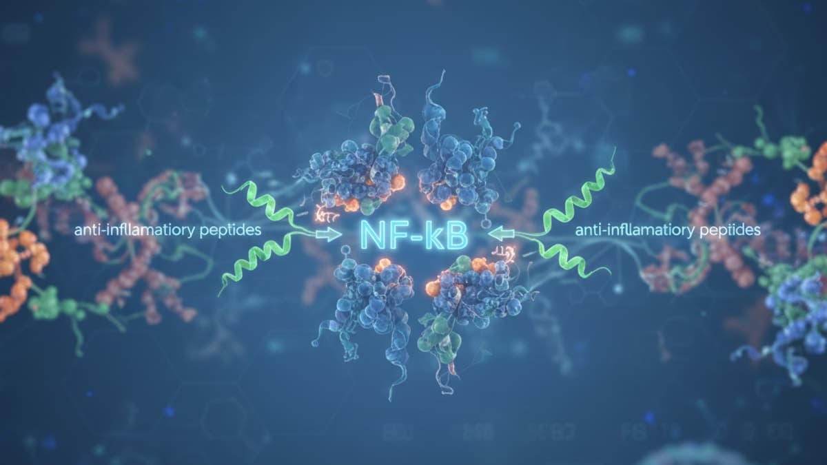 NF-kB Pathway Anti-Inflammatory Peptides — Mechanisms