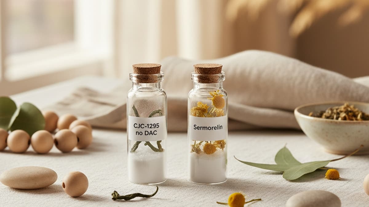 CJC-1295 No DAC vs Sermorelin: Which Is Better?