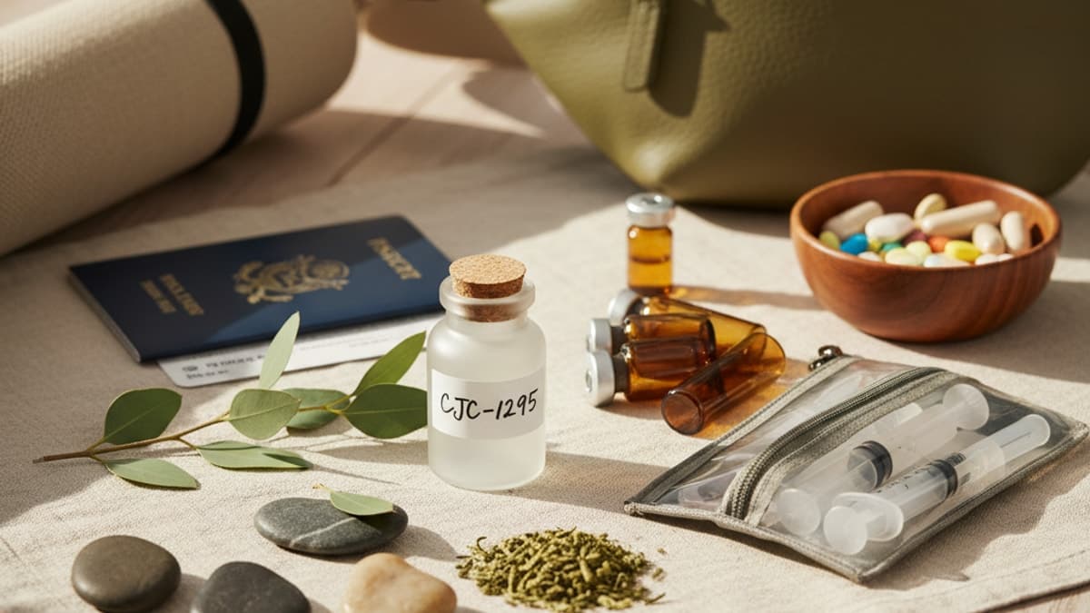 Travel with CJC-1295 No DAC Airplane TSA — Storage Rules