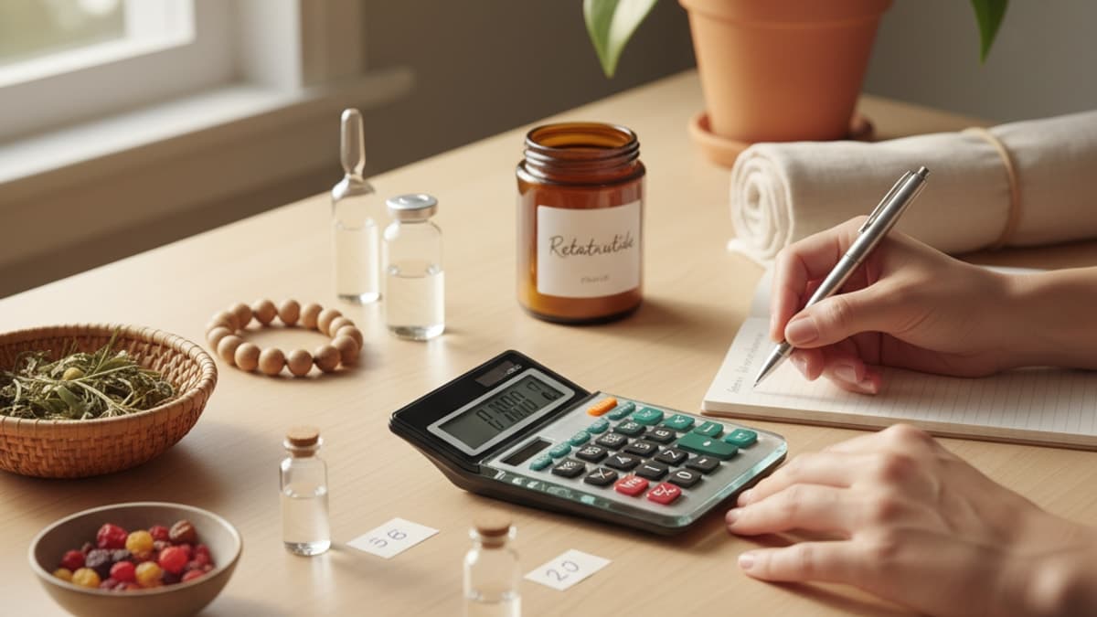 Calculate Retatrutide Dosage Reconstitution Math — Real