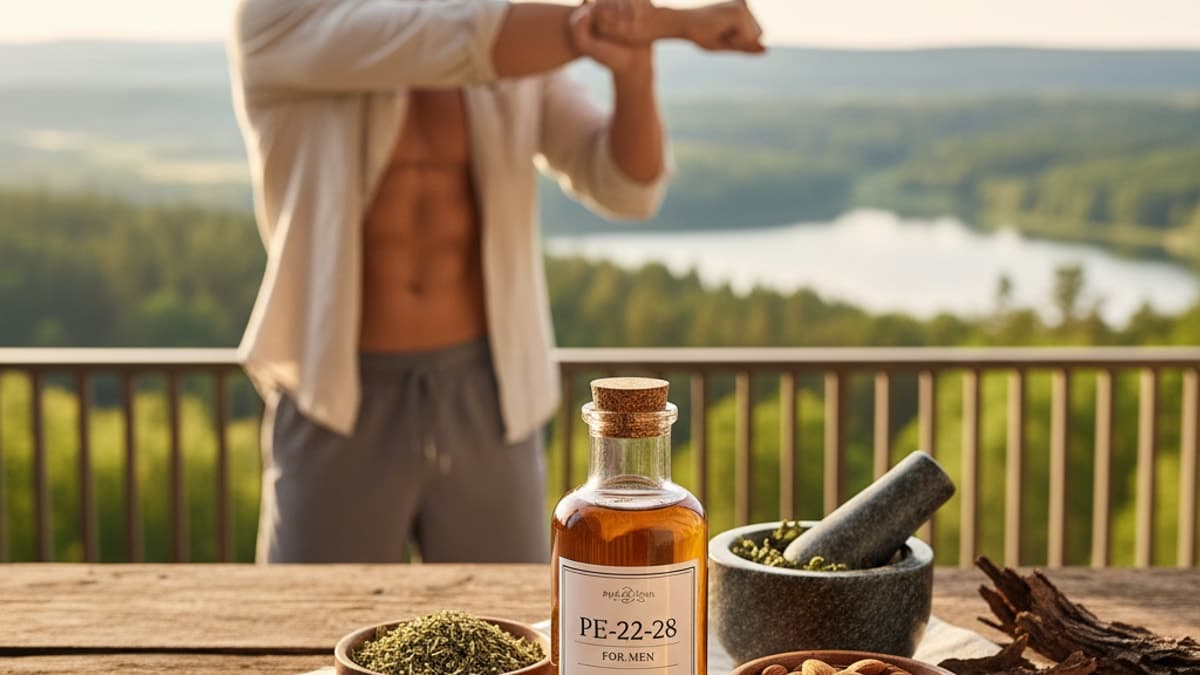 PE-22-28 for Men — Mechanisms and Research Applications