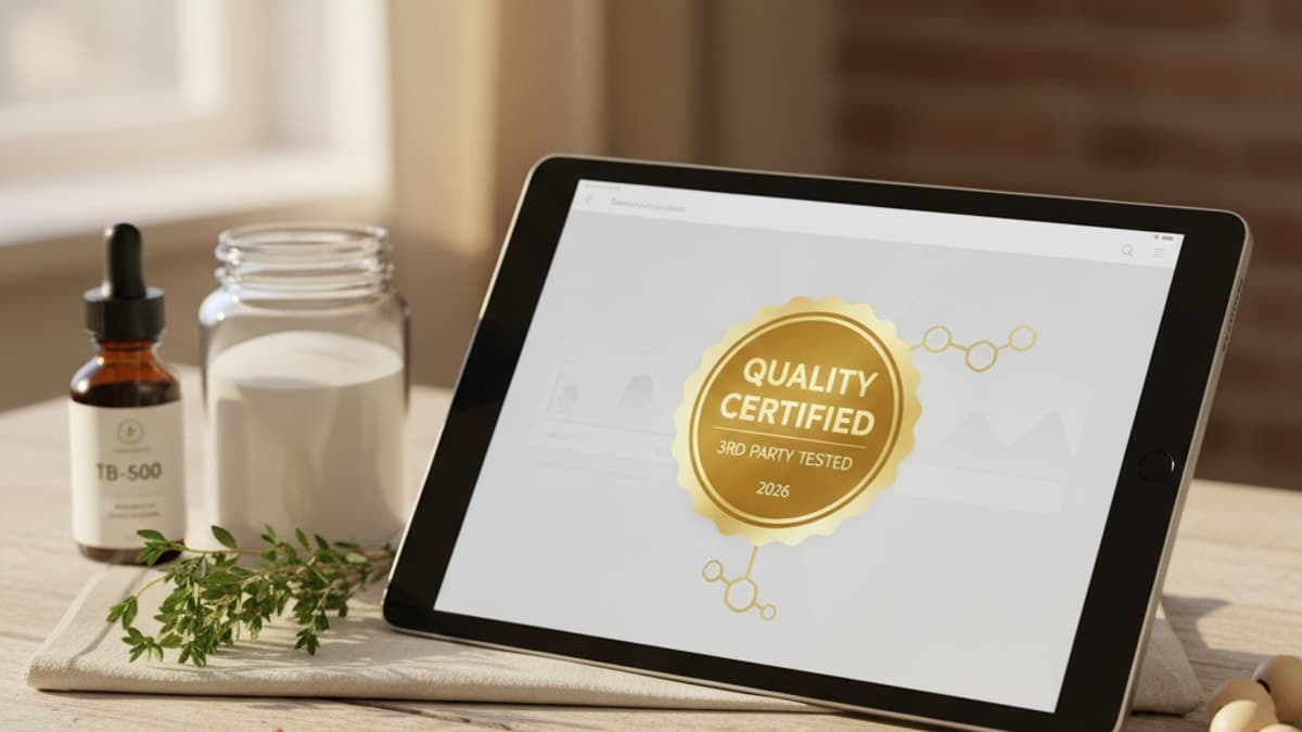 Best TB-500 Supplier Third Party Tested 2026 — Quality