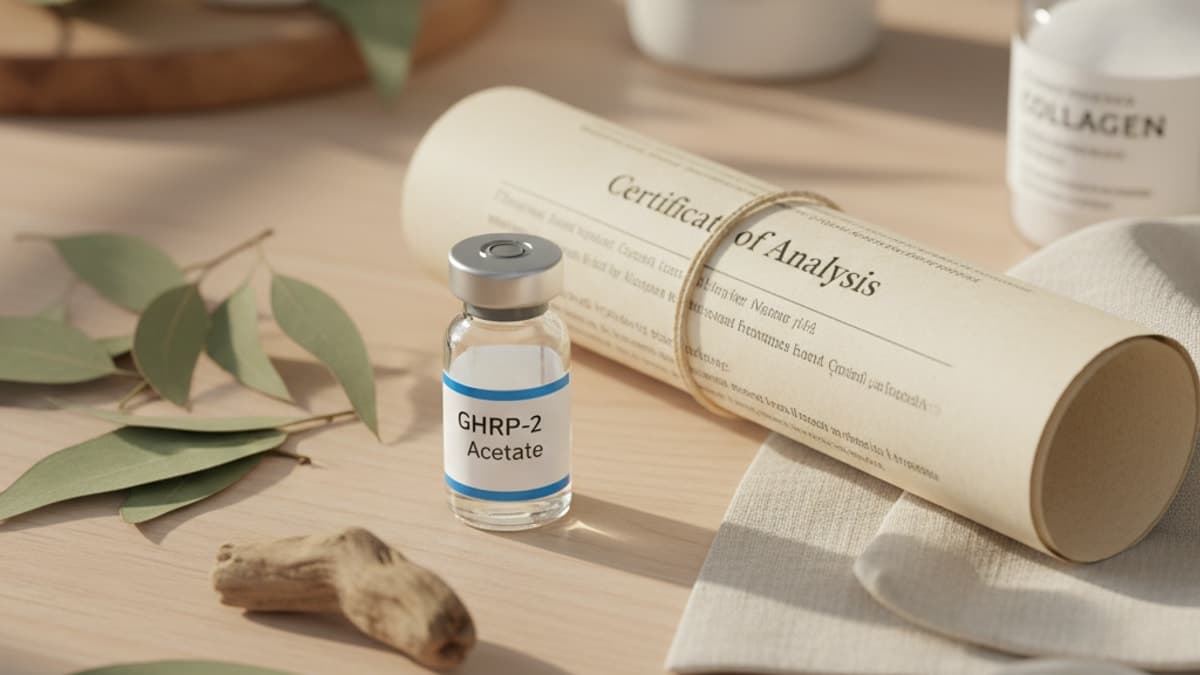 Buy GHRP-2 Acetate Online With COA — Real Peptides