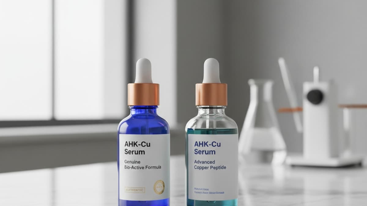 AHK-Cu Real vs Fake — Verification Guide | Real Peptides
