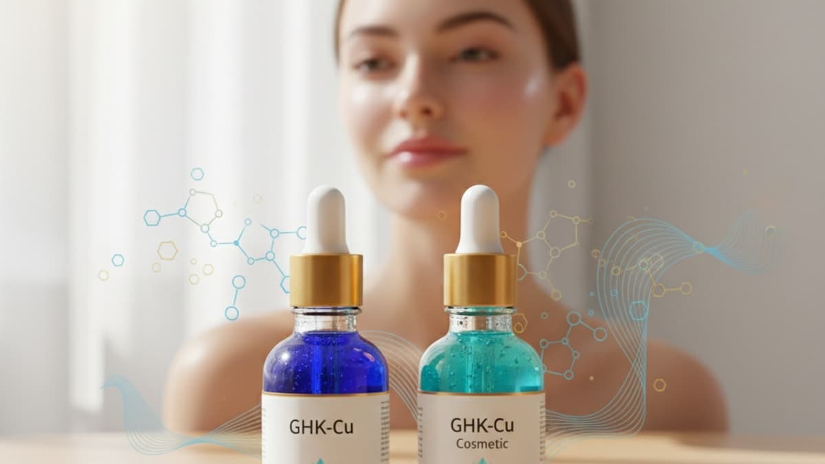 GHK-Cu vs GHK-Cu Cosmetic — Which Peptide Works Better?