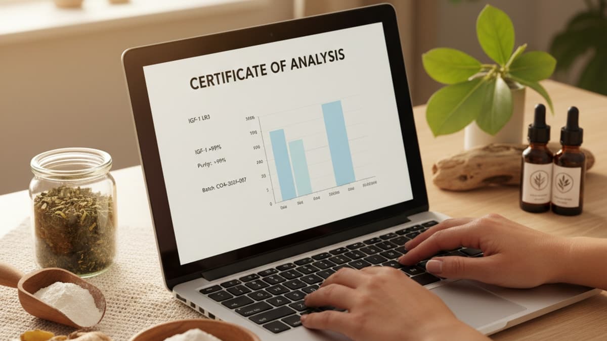 Buy IGF-1 LR3 Online With COA — What Researchers Need to