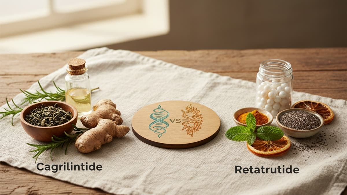 Cagrilintide vs Retatrutide — Dual vs Triple Agonist