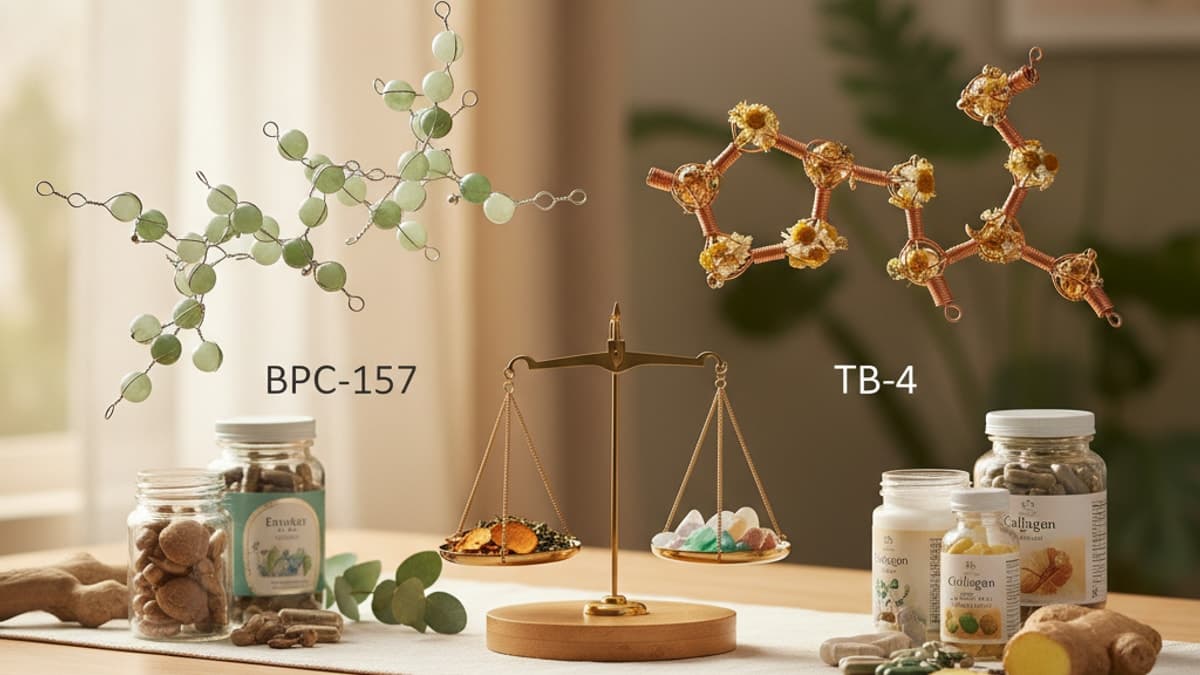 BPC-157 vs TB-4: Direct Comparison | Real Peptides