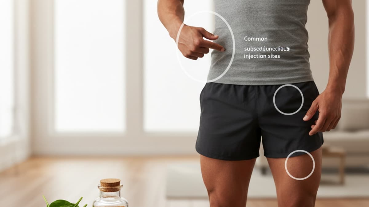 MK-677 Injection Sites — Subcutaneous vs IM Best Practices