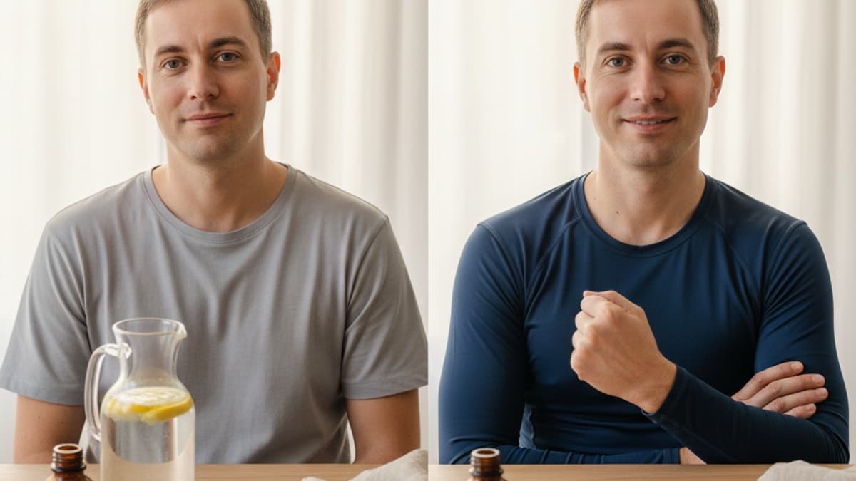 BAC Water Before and After Real Results — Peptide Storage