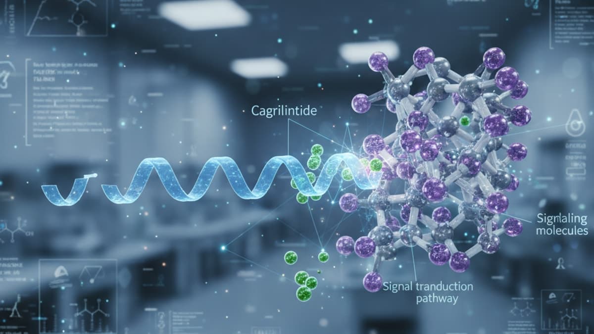 Cagrilintide Mechanism of Action Detailed — Real Peptides