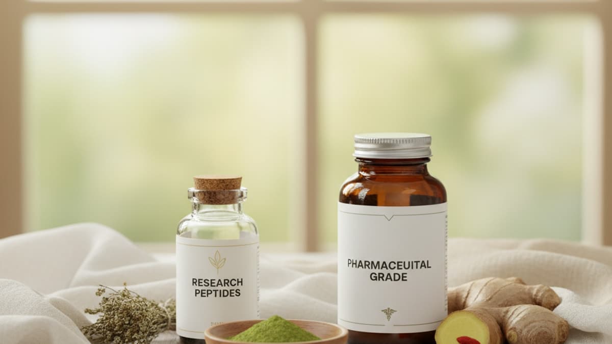 Research Peptides vs Pharmaceutical Grade Labels Explained