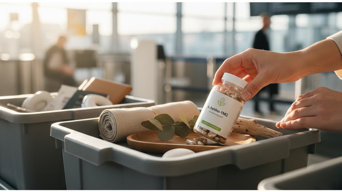 Travel with 5-Amino-1MQ Airplane TSA — Air Travel Guide