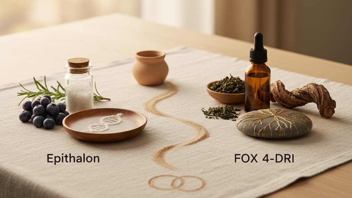 Epithalon vs FOXO4-DRI — Mechanisms, Applications &