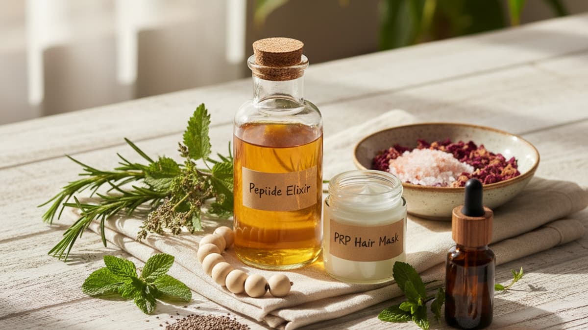 Peptide Hair Treatment vs PRP Comparison | Real Peptides