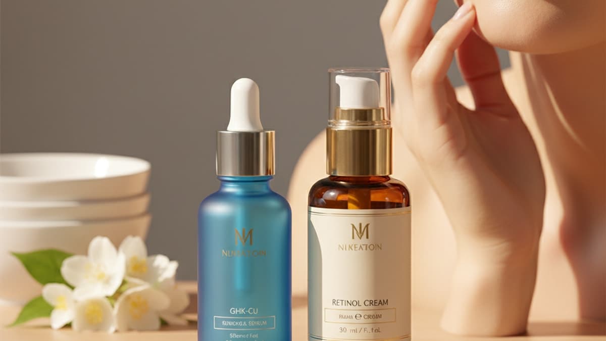 GHK-Cu vs Retinol Anti-Aging Comparison — Mechanisms