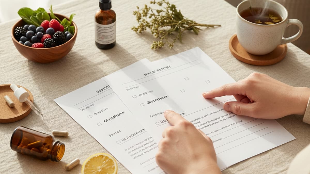 Glutathione Blood Work Labs — What to Check Before & After