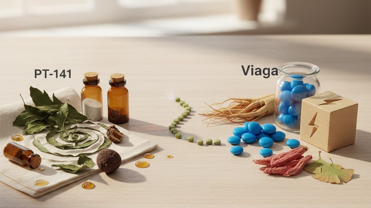 PT-141 vs Viagra Mechanism Effectiveness Compared