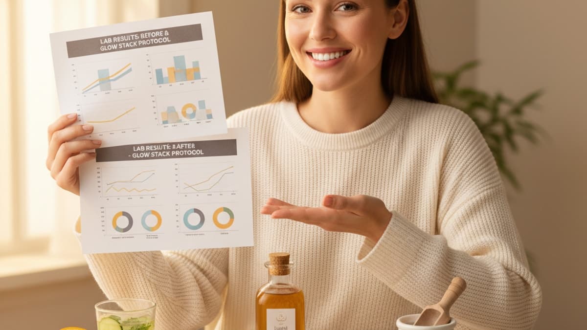 Glow Stack Blood Work Labs: What to Check Before & After