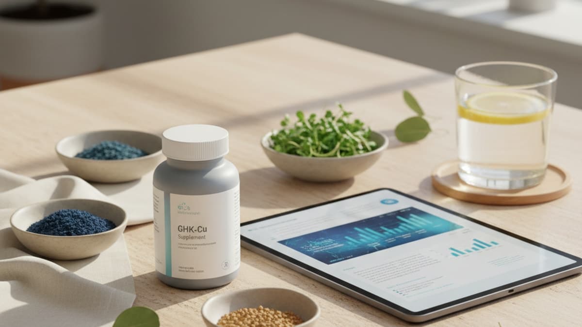 GHK-Cu 2026 Latest Research Dosing Buy | Real Peptides