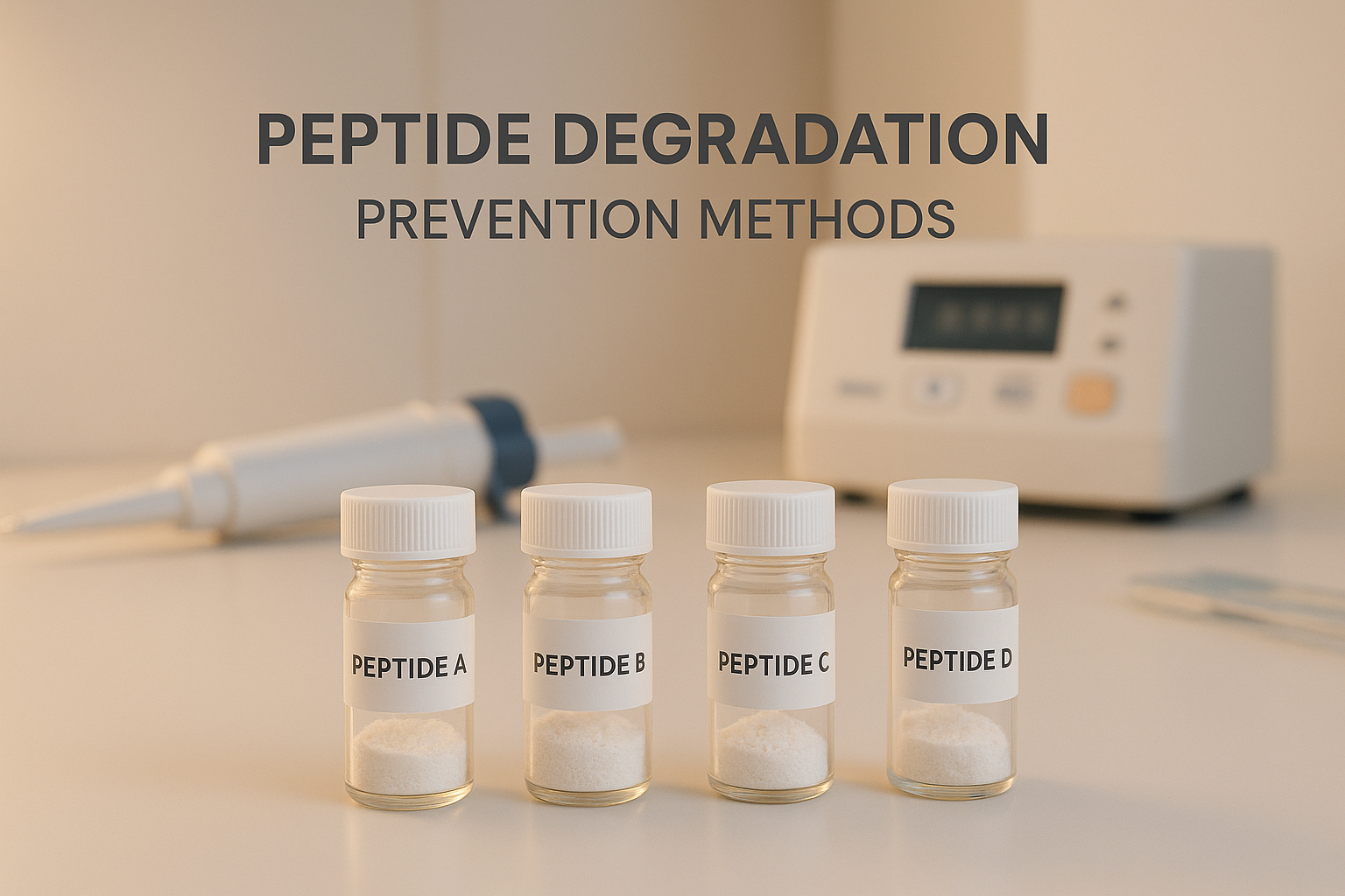 Peptide Degradation: Prevention Methods