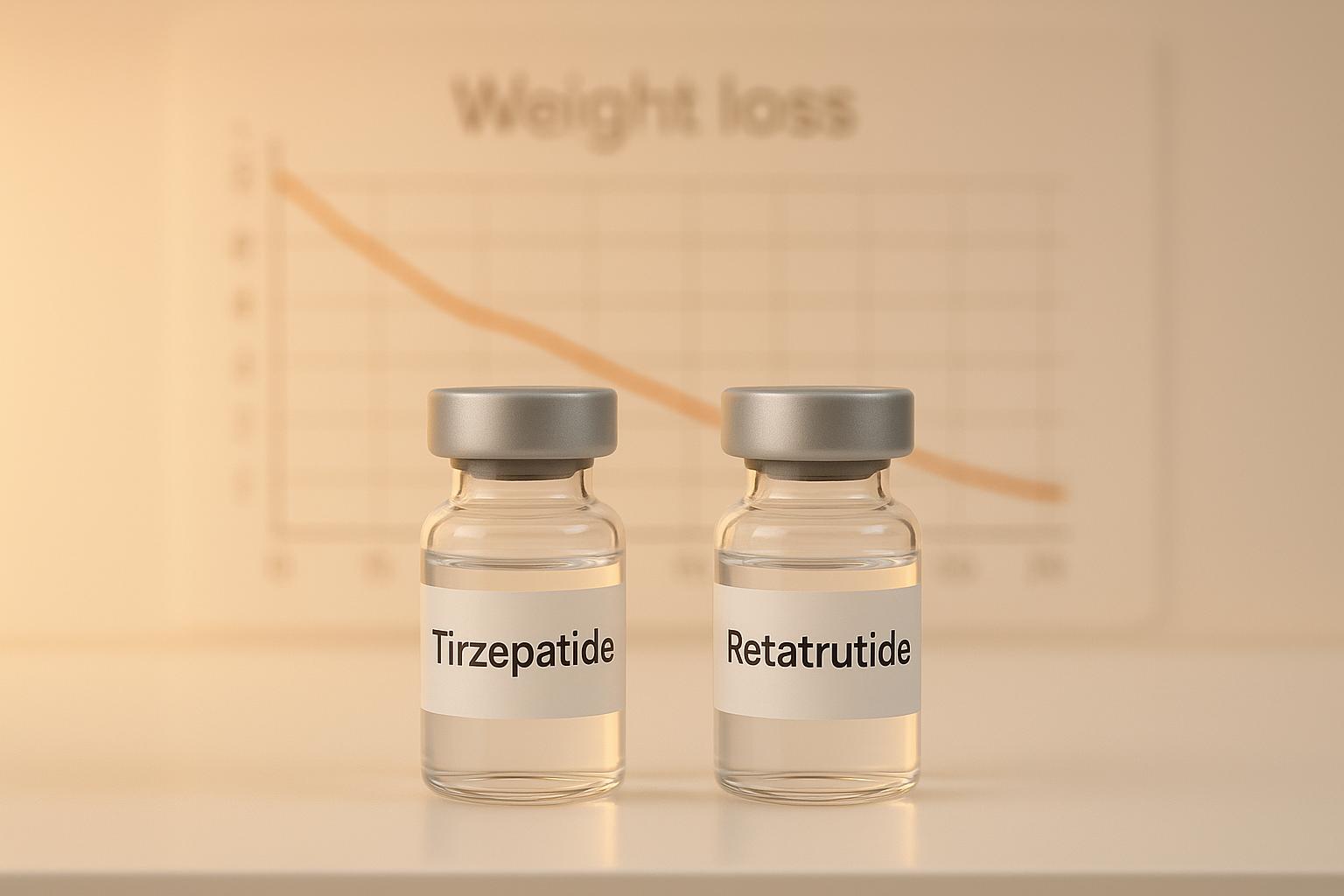 How long takes Retatrutide to kick after Tirzepatide?