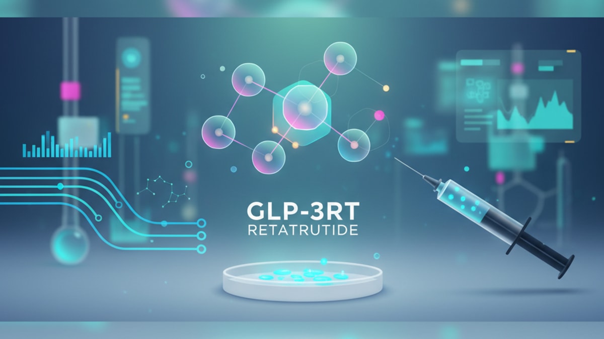 Blog Post: is glp-3rt retatrutide - Professional illustration
