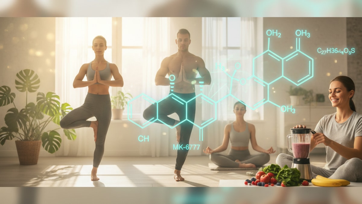 Blog Post: is mk 677 a sarm or peptide - Professional illustration