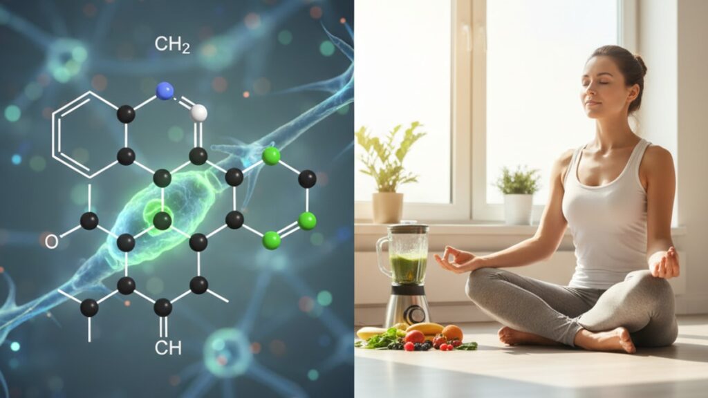 Blog Post: is tesofensine a stimulant - Professional illustration