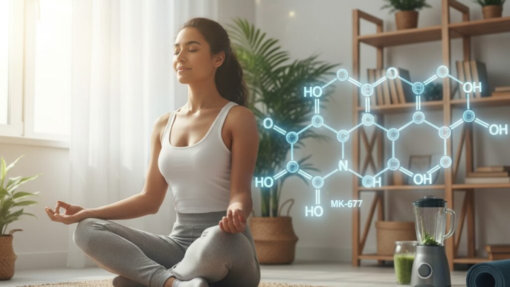 Blog Post: is mk 677 a steroid - Professional illustration