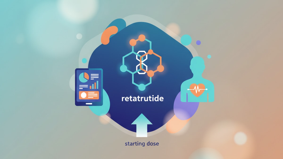 Blog Post: what is the starting dose for retatrutide - Professional illustration