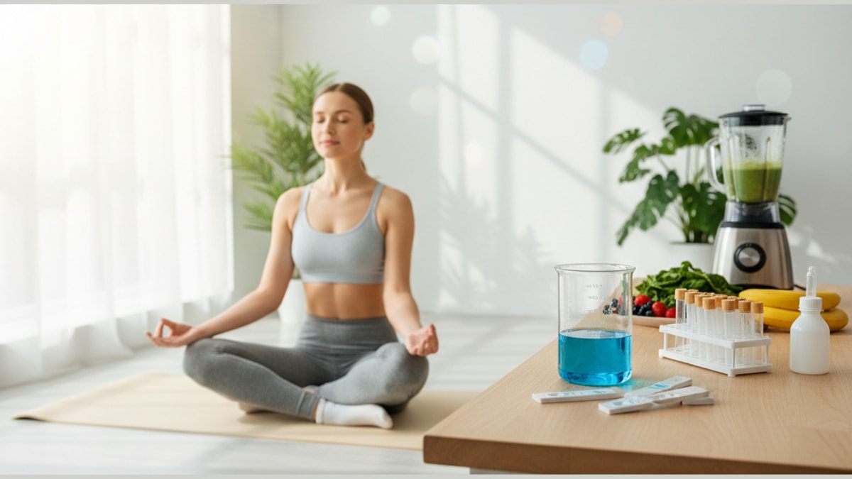 Blog Post: does mk 677 show up on drug test - Professional illustration