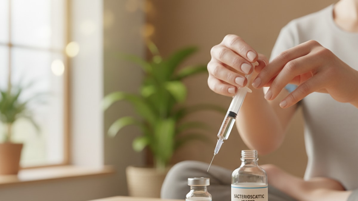 Blog Post: how much bac water for 30 mg retatrutide - Professional illustration